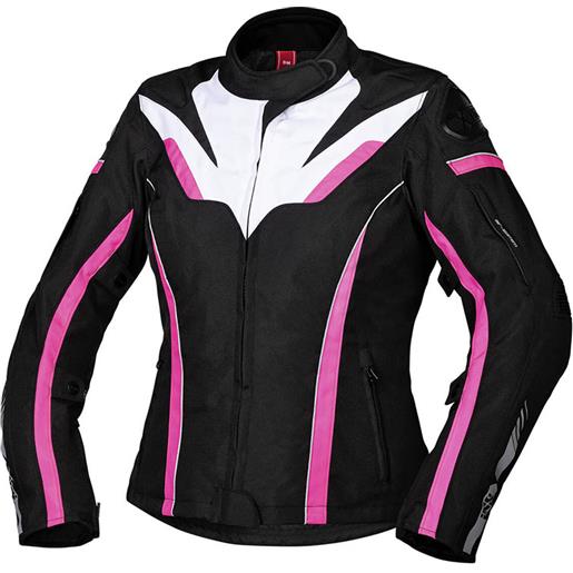 IXS giacca donna IXS sport rs-1000-st nero bianco rosa