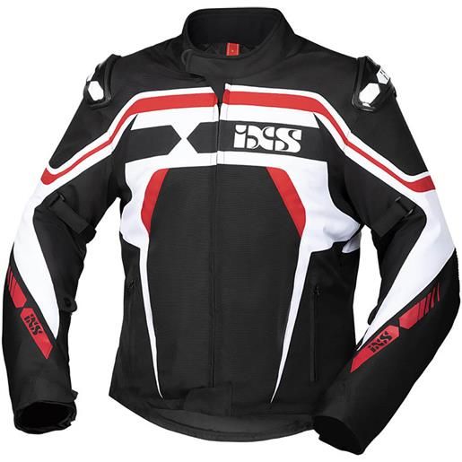 IXS giacca IXS sport rs-700 st nero bianco rosso