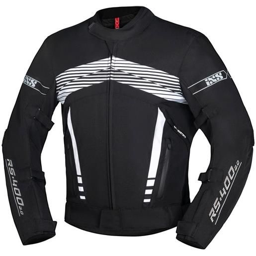 IXS giacca IXS sport rs-400-st 3.0 nero bianco