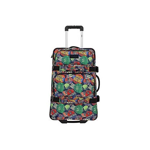 Totto maleta 2 ruedas mediana - zorzal valigia, 57 cm, 16 liters, multicolore (multicolor)