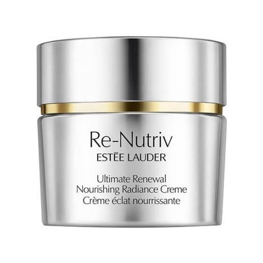 Estee lauder re-nutriv ultimate renewal nourishing radiance creme, 50 ml - trattamento viso