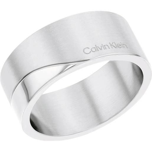 Calvin Klein anello a fascia Calvin Klein timeless gioiello donna 35000198b