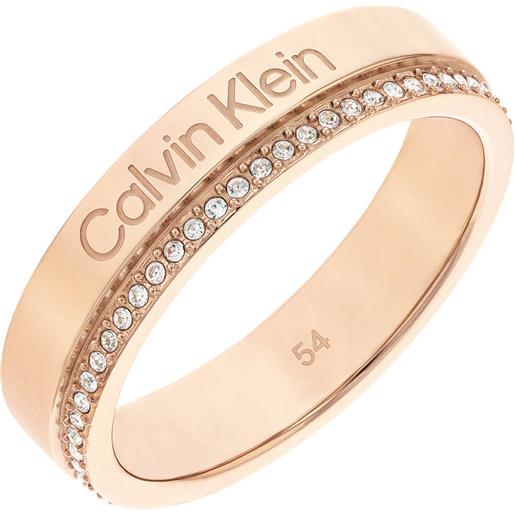 Calvin Klein anello donna gioielli Calvin Klein timeless 35000202b