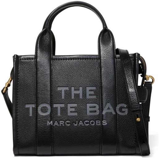 Marc Jacobs borsa the leather tote piccola - nero