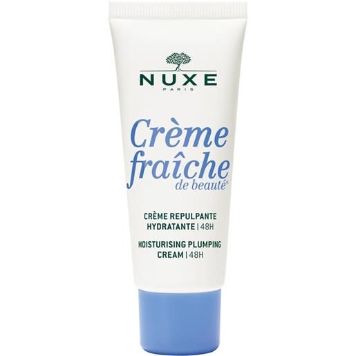 Nuxe crème fraiche de beauté crema rimpolpante idratante 48h pelli normali, 30ml