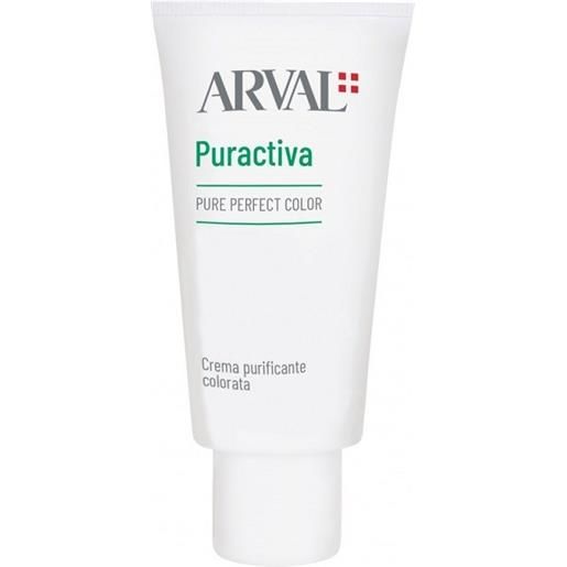 Arval puractiva pure perfect color - crema purificante colorata 50 ml
