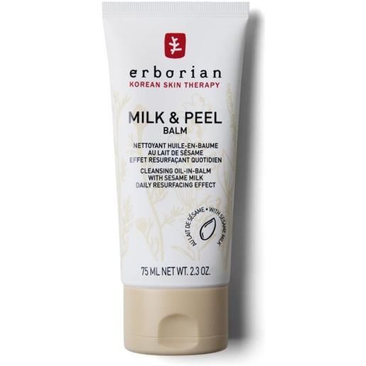 ERBORIAN milk & peel mask - balsamo viso