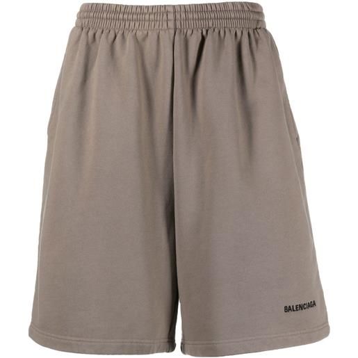 Balenciaga shorts - toni neutri