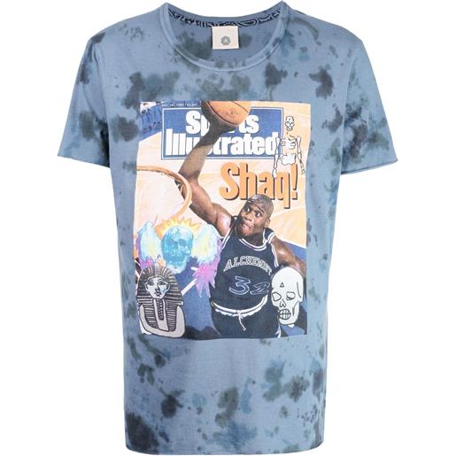 Alchemist t-shirt con fantasia tie-dye - blu