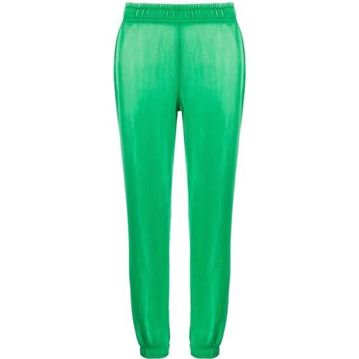 Cotton Citizen pantaloni sportivi affusolati - verde