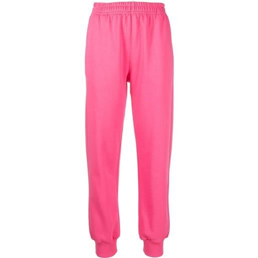 STYLAND pantaloni sportivi con logo - rosa