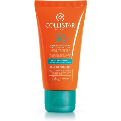 Collistar crema viso solare protezione attiva spf 50+ 50ml Collistar