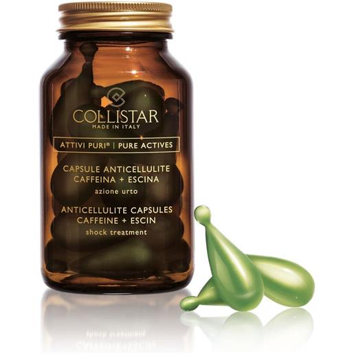 Collistar attivi puri capsule anticellulite caffeina + escina azione urto 14 capsule Collistar