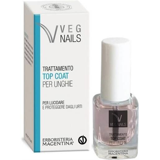 ERBORISTERIA MAGENTINA SRL veg nails trattamento top coat per unghie 10ml