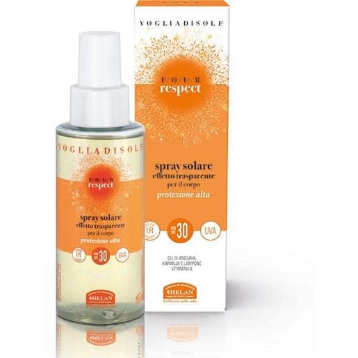 HELAN COSMESI Srl helan voglia di sole spray solare effetto trasparente 150ml spf30