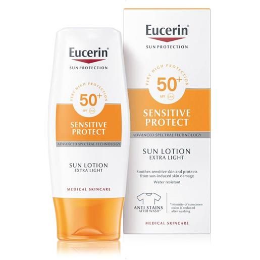 Eucerin sunsensitive protect sun lotion extra light spf 50+ crema sun 150ml Eucerin