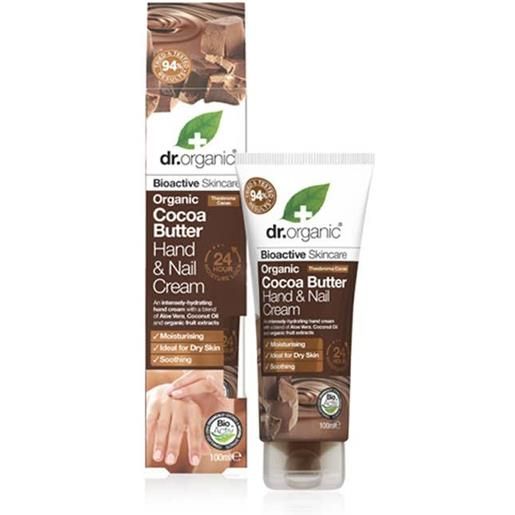 Dr.organic dr organic cocoa butter crema mani pelle secca 100ml Dr.organic