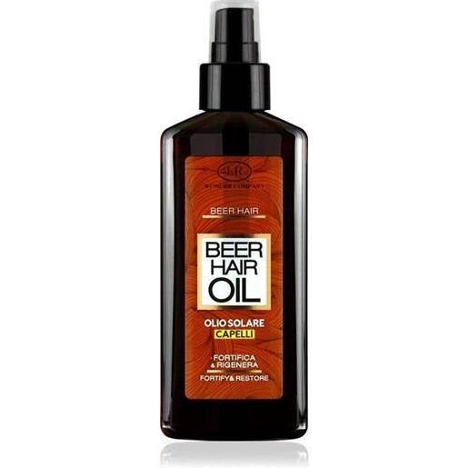Lr Company wonder company beer hair oil olio solare capelli fortificante rigenerante 100ml Lr Company