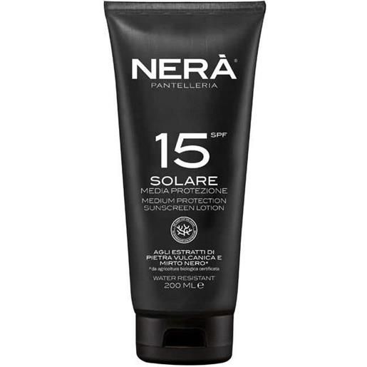 Nera' crema solare spf15 media protezione 200ml Nera