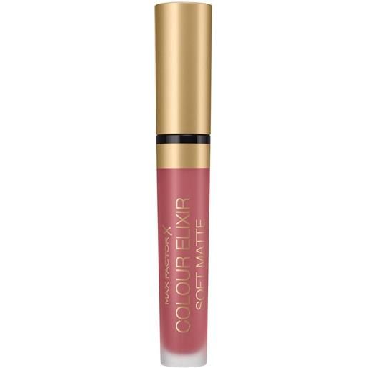 Max Factor colour elixir rossetto soft matte lipstick 4ml 015 rose dust Max Factor