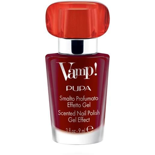 Pupa vamp!Smalto profumato effetto gel 205 erotic red 9ml Pupa