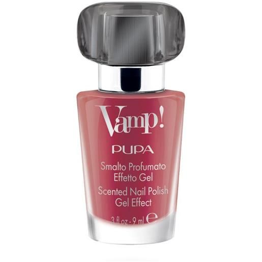 Pupa vamp!Smalto profumato effetto gel 301 dirty pink 9ml Pupa