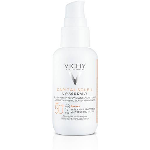Vichy capital soleil uv-age daily colorato spf50+ 40 ml Vichy