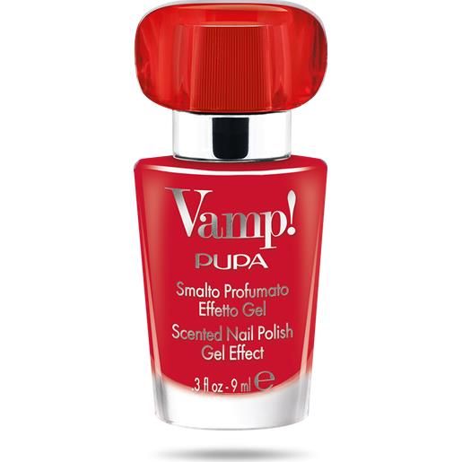 Pupa vamp smalto profumato effetto gel 211 scarlet red 9ml Pupa