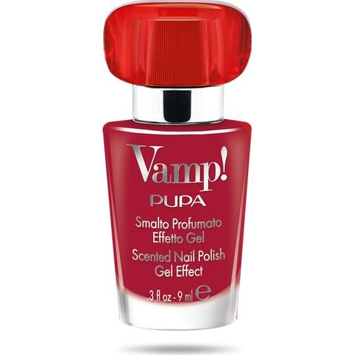Pupa vamp smalto profumato effetto gel 212 loving red 9ml Pupa