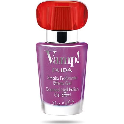 Pupa vamp smalto profumato effetto gel 215 vibrant violet 9ml Pupa