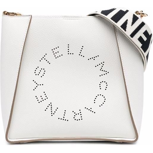 Stella McCartney borsa a tracolla stella logo - bianco