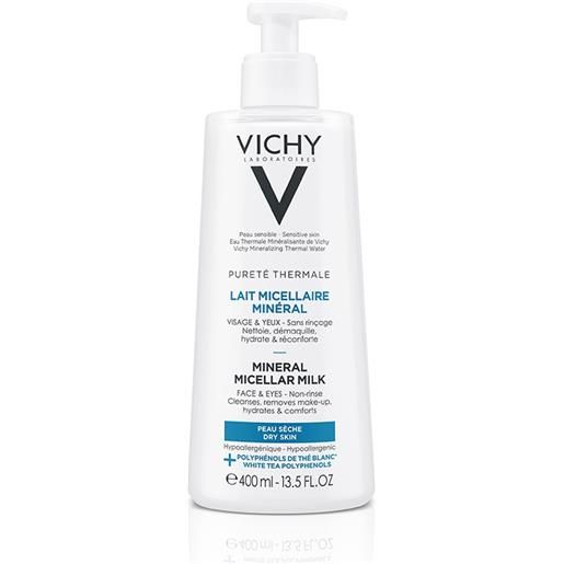 Vichy linea purete thermale viso latte detergente micellare minerale 400 ml