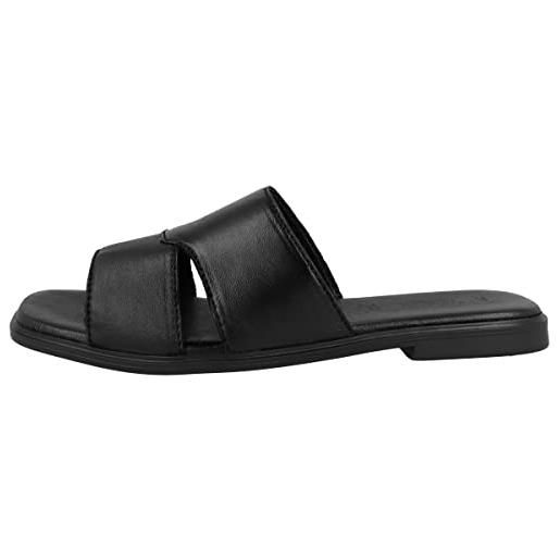 s.Oliver 5-5-27114-38, sandali a ciabatta donna, uni nero, 38 eu