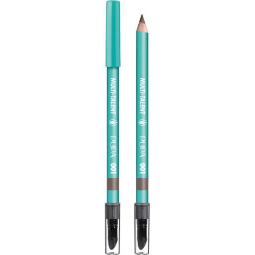 Pupa matita eyeliner + kajal + ombretto + sopracciglia - multi-talent* n. 002 mocha brown