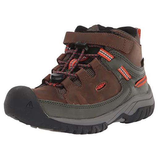 KEEN targhee mid waterproof, stivali da escursionismo, blue nights rooibos tea, 25 eu