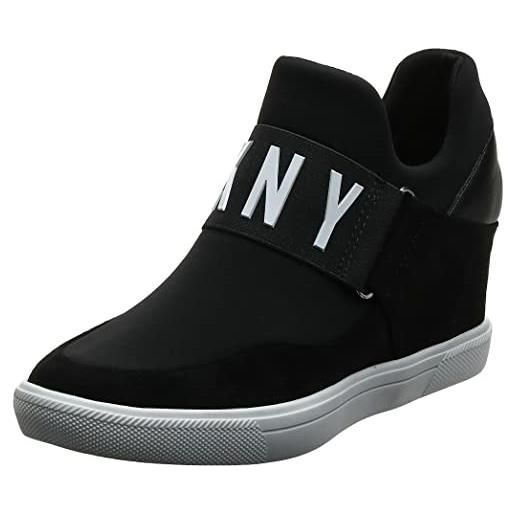 DKNY cosmos, scarpe da ginnastica donna, black, 39 eu