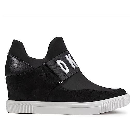 DKNY cosmos, scarpe da ginnastica donna, black, 39 eu