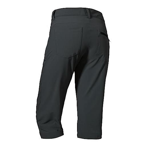 Schöffel caracas2 , pantaloni corti donna, grigio (asphalt), 50