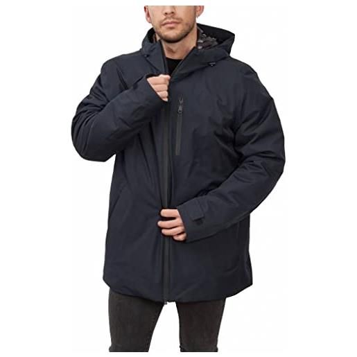 Geox m clintford parka uomo giacca blu (night blue), 46