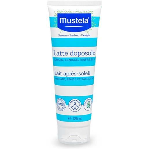 LAB.EXPANSCIENCE ITALIA Srl mustela, latte doposole per neonati e bambini, 125 ml