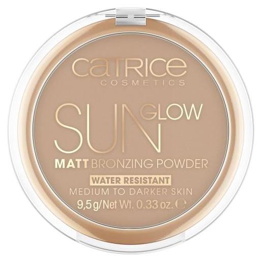 Catrice sun glow matt bronzer mat 9.5 g tonalità 035 universal bronze