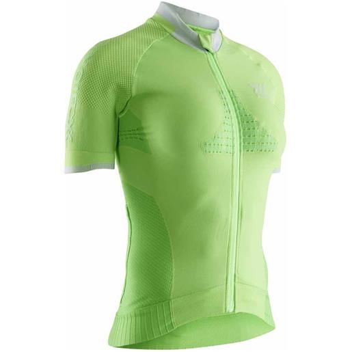 X-bionic regulator short sleeve jersey verde l donna