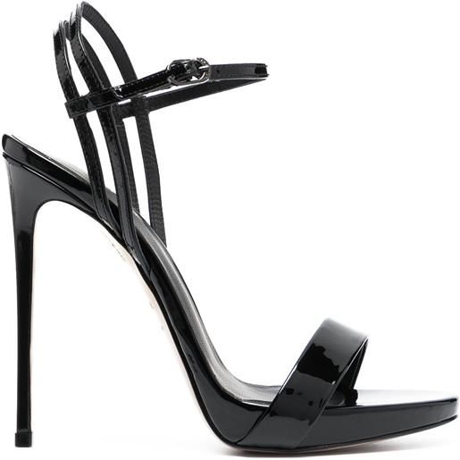 Le Silla sandali gwen con tacco a stiletto - nero