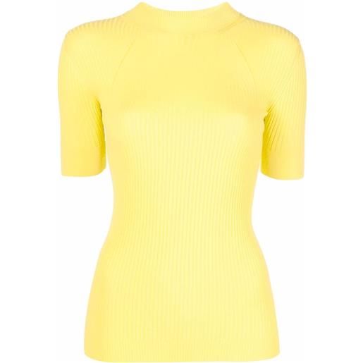 Stella McCartney maglione girocollo - giallo