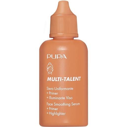 Pupa multi-talent siero uniformante + primer + illuminante viso - 3-in-1 siero, primer e illuminante viso 001 - golden glow