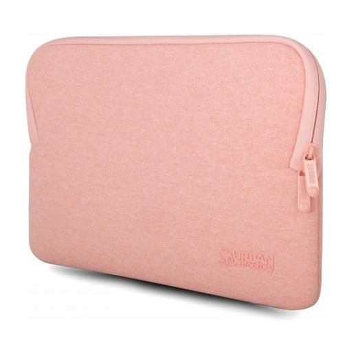 Urban factory custodia per notebook 15,6 urban factory msn23uf rosa [msn23uf]