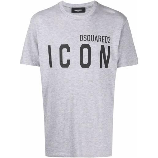 Dsquared2 t-shirt con stampa - grigio
