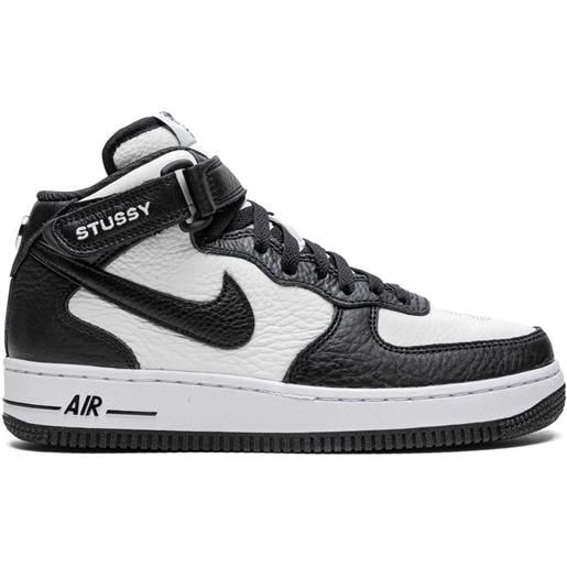 Nike sneakers air force 1 mid Nike x stussy - bianco