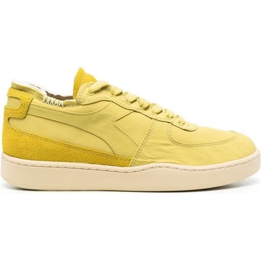 Diadora sneakers con inserti - giallo