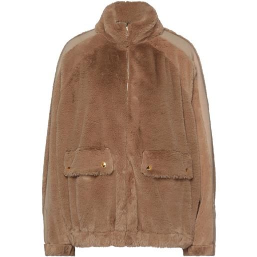 LOVE MOSCHINO - teddy coat